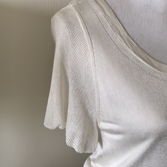 Dolce & Gabbana ivory sheer top- only the ivory color - Picture 8 of 9